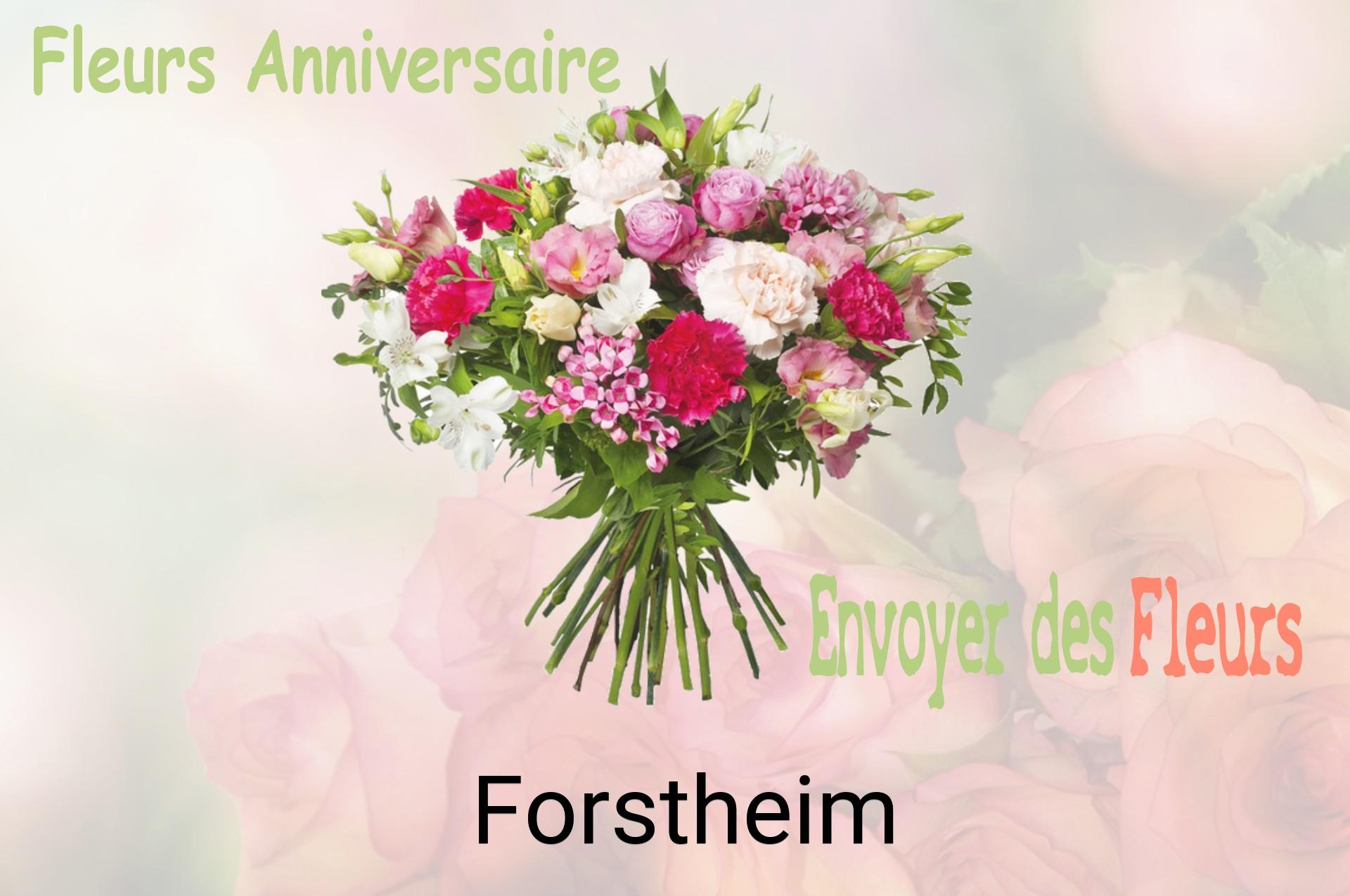 Bouquet de fleurs d’anniversaire livré à Forstheim