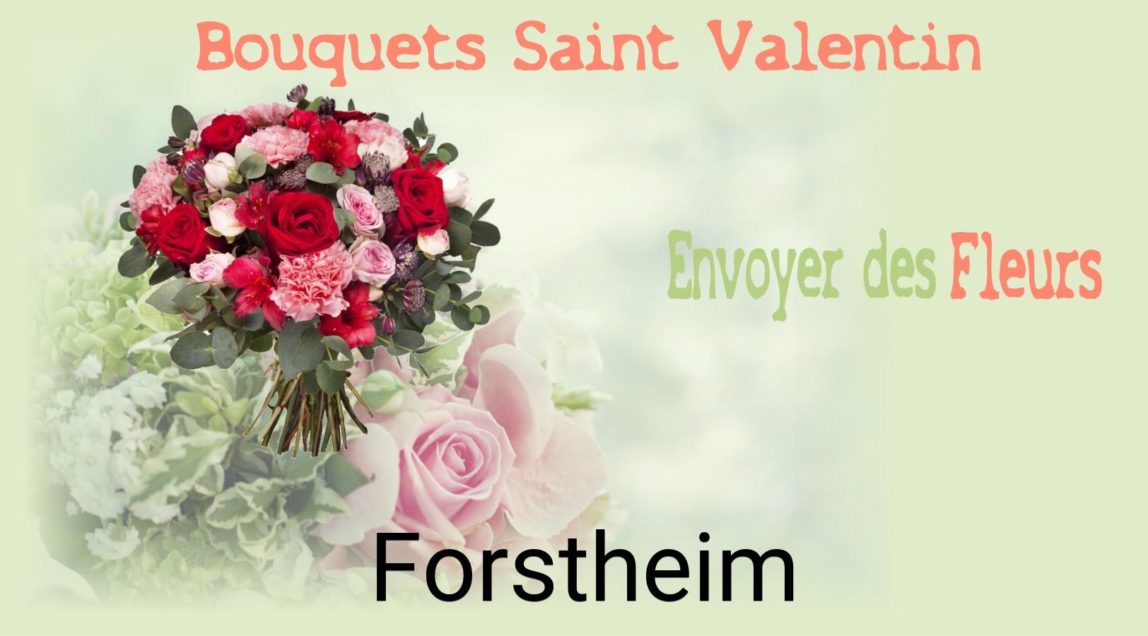 Roses de Saint-Valentin livrées à Forstheim